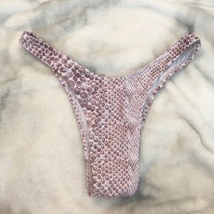 Zaful high cut bikini bottoms gemstone size S new